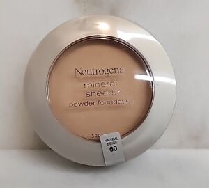 Neutrogena Mineral Sheers Powder Foundation Natural Beige #60
