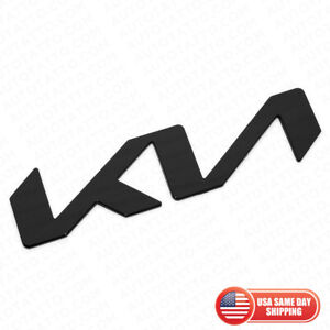 For New KIA Front or Rear Gloss Black Logo Emblem Nameplate Badge Sport 2021+ (For: More than one vehicle)