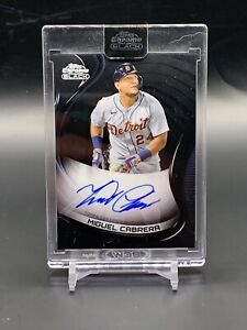2022 TOPPS CHROME BLACK AUTO MIGUEL CABRERA Detroit Tigers Sealed