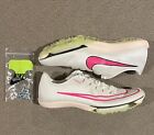 Nike Air Zoom Maxfly Sail Fierce Pink Track Spikes Mens Size 8.5 DH5359-100