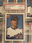 1991 Topps Traded Ivan Rodriguez Rookie Card #101T HOF RC Graded PSA 8