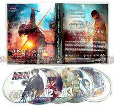 RUROUNI KENSHIN LIVE ACTION MOVIE COLLECTION 5 IN 1 - DVD (ENG DUB) SHIP FROM US