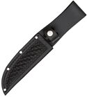 Sheaths Basketweave Leather For Straight Fixed-Blade Knife Fits Up To 5