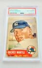 1953 Topps Mickey Mantle. PSA Authentic, Iconic Card. The Goat.