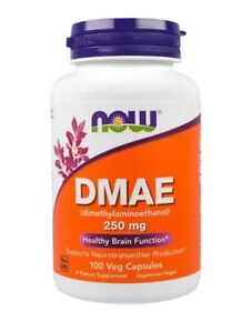 Now Foods DMAE 250 mg 100 Vegetarian Capsules
