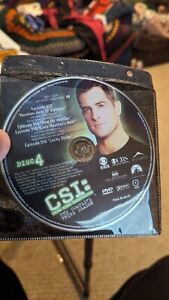 CSI: Crime Scene Investigation: Season 3 Disc 4 DVD (Backup Disc+Sleeve ONLY)