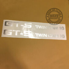 AE86 GTS GTV GT-V TOYOTA TWIN CAM 16v, decal, sticker, vinyl, door, set