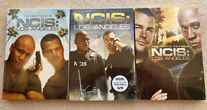 NCIS:LOS ANGELES 1ST/2ND/3RD SEASONS NEW/SEALED BOXED DVD SETS 18 DISCS FREE SHP