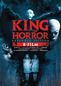 King of Horror 8 Film Collection DVD  NEW