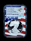 2021-W $1 Proof American Silver Eagle - Type 2 - NGC PF 70 Ultra Cameo