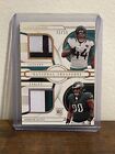 2022 Panini National Treasures - Rookie NFL Gear Combo Materials Gold /10