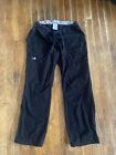 Women’s Med. Reg. Lindsey Koi Black Colored Scrub Pants.PreOwned Great Condition
