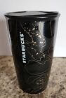 Black and Gold Marble Starbucks 12 oz Tumbler Travel Mug Ceramic Coffee Cup