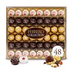 Ferrero Rocher Collection, Fine Hazelnut Milk Chocolates, 48 Count, Assorted Coc