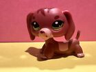 littlest pet shop cute brown dachshund #3601 *used condition*