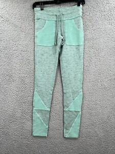 Free People Kyoto High Rise Ankle Leggings Green Size XSmall  New