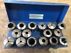 Machinist Tools R8 Collets Plus Metal Holder Qty 12