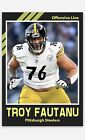Troy Fautanu Pittsburgh Steelers   ACEO Football Card! Rookie! 2024 NFL Draft