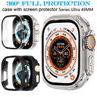 For Apple Watch Series 8 Ultra 2 Screen Protector Case iwatch 49MM PC Full Cover