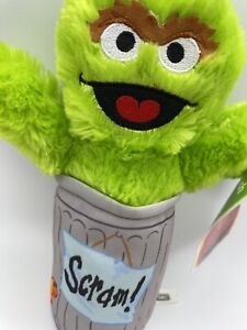 Oscar the Grouch Plush Toy 8 inches. New Soft Toy. Sesame Street Elmo Big Bird