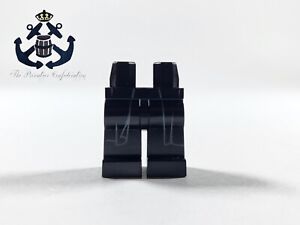 LEGO Black Legs Long Coattails / Robe / Trench Coat For Minifigure 970c00pb1263