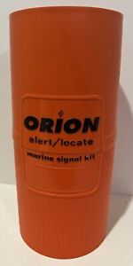 Orion Alert/Locate Marine Signal Kit Case Container (No Flares) Orange Safety