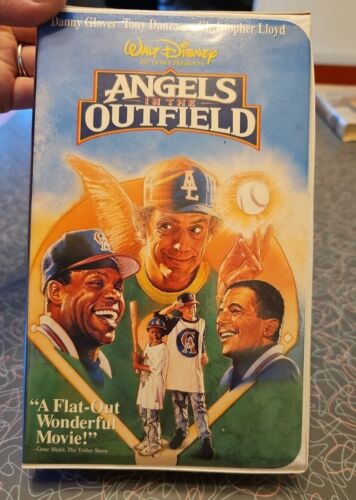 Angels in the Outfield VHS 1994 Walt Disney Clamshell Danny Glover Tony Danza