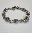 Chrome hearts authentic sterling silver Antique bracelet For Man And Woman