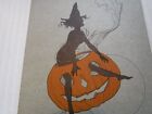 ANTIQUE NASH #26 GREY HALLOWEEN POSTCARD BEAUTY IN A PUMPKIN DIVIDED POSTED. INC