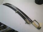 US WAR OF 1812 EAGLE HEAD CAVALRY SWORD WITH SCABBARD WIDE BLADE #k211
