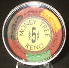 (1) $5. Money Tree Casino Chip - 1969 - Reno, Nevada