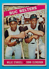 1966 TOPPS #99 HOF WILLIE STARGELL/DONN CLENDENON BUC BELTERS PITTSBURGH PIRATES