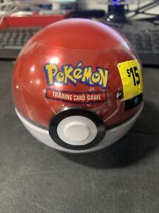 Pokemon TCG Poke Ball Tin - D23 - Sealed w/ 3 Booster Packs & Coin