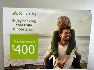 New ListingRegions Bank Get up to $400 w/ new LifeGreen checking account by 05/19