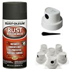 5 Spray Caps for Rust-Oleum Rust Reformer Convertor Spray Paint - Flat Black