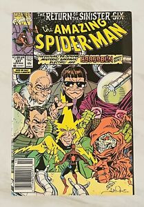 Amazing Spider-Man #337 - Newsstand - VF+ Return Of Sinister Six