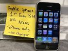 Apple iPhone 1st Gen - 4GB - Black (AT&T) A1203 (GSM)