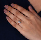 Diamond Women Ring IGI GIA lab Grown Certified 1.8 Carat Marquise 14k White Gold
