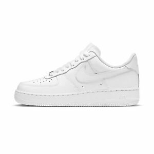 Nike Air Force 1 '07 Triple White Shoes DD8959-100 Womens Size