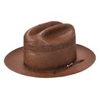 Stetson Open Road Vented 10X Straw Cowboy Hat