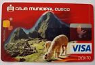 Peru Debit Card VISA Machu Pichu