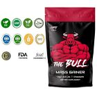 The Bull Mass Gainer [1Kg, Chocolate]  Lean Whey Protein Muscle Mass Gainer