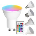 RGB Warm Cold White E14 E26/E27 GU10 MR16 LED Light Bulb Remote Control Dimmable
