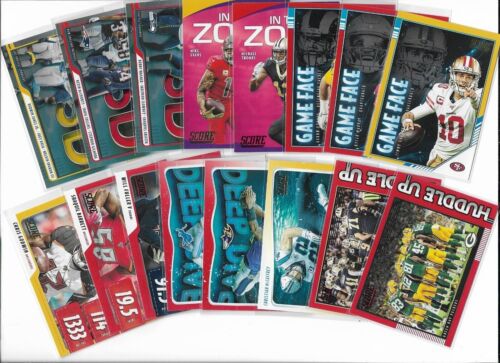 2020 Score Football Inserts Red and Gold Singles  Complete Your Set   Free Ship
