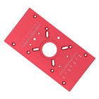 Router Table Insert Plate Lift System Base Board Spare For Woodworking(Red)