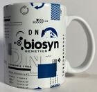 Universal Studios Park Jurassic World DNA Biosyn Genetics Coffee Mug New/unused