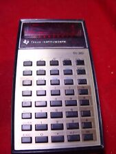New ListingTexas Instruments Electronic Slide-Rule Calculator TI-30 vintage