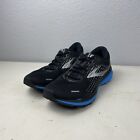Brooks Shoes Mens 11 D Black Blue Ghost 13 Running Sneakers Athletic Trainers