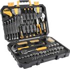 128 Piece Tool Set-General Household Hand Tool Kit, Auto Repair Tool Set