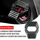 Carbon Fiber Car Engine Start Stop Push Button Switch Cover Trim Accessories (For: Mini Cooper Clubman)